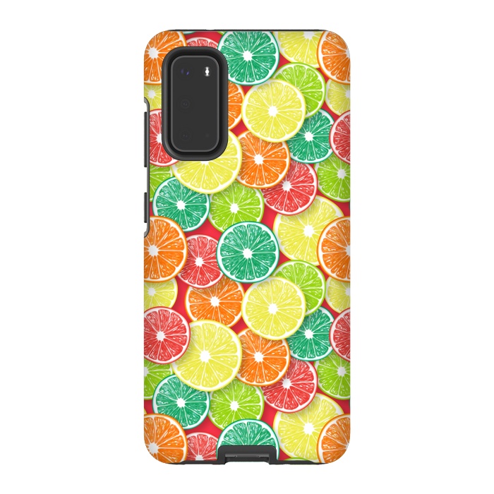 Galaxy S20 StrongFit Citrus fruit slices 3 by Katerina Kirilova