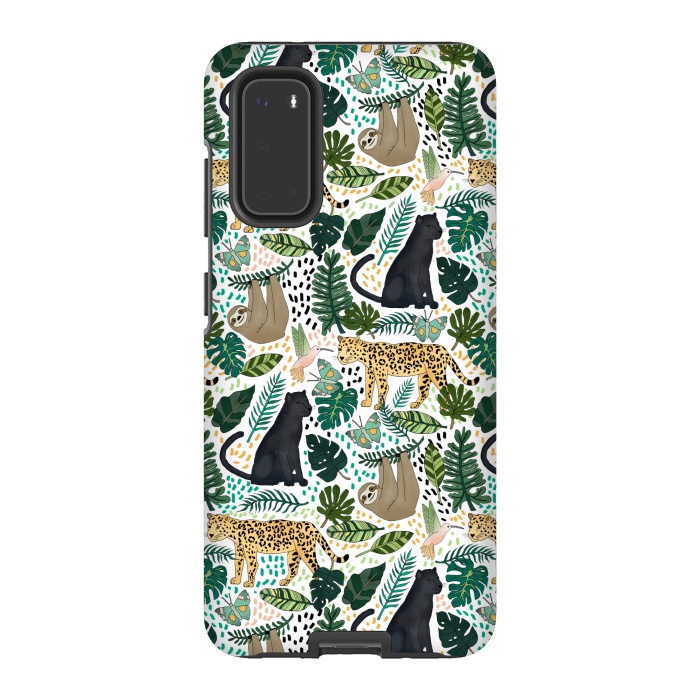 Galaxy S20 StrongFit Emerald Forest Animals by Tangerine-Tane