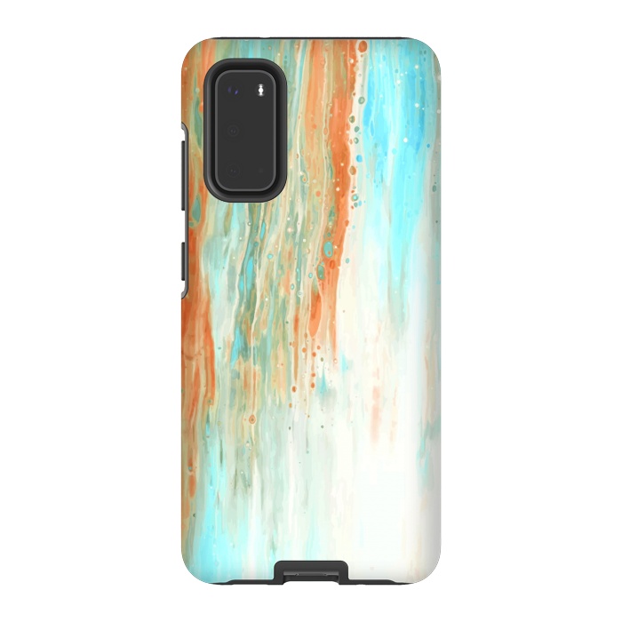 Galaxy S20 StrongFit Abstract Liquid Pattern by Creativeaxle