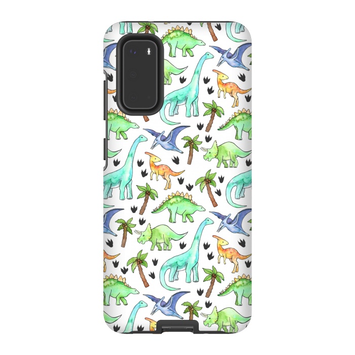 Galaxy S20 StrongFit Dino-Mite by Tangerine-Tane