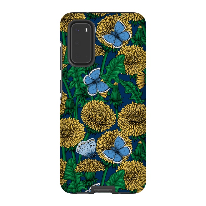 Galaxy S20 StrongFit Dandelion medow by Katerina Kirilova