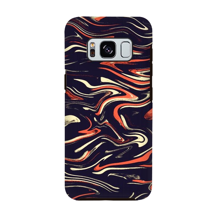 Galaxy S8 StrongFit Tiger stripes by Steve Wade (Swade)