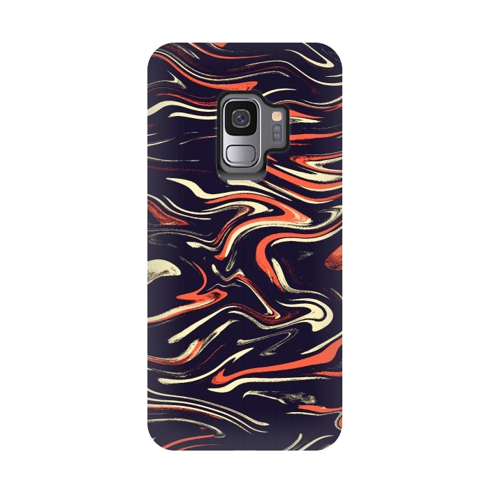 Galaxy S9 StrongFit Tiger stripes by Steve Wade (Swade)