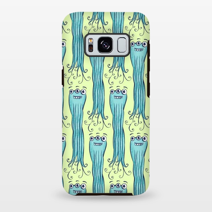 Galaxy S8 plus StrongFit Cute Octopus Sea Monster Character by Boriana Giormova