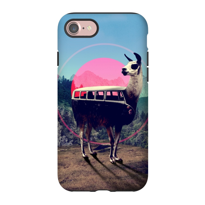 iPhone 7 StrongFit Llama Van by Ali Gulec