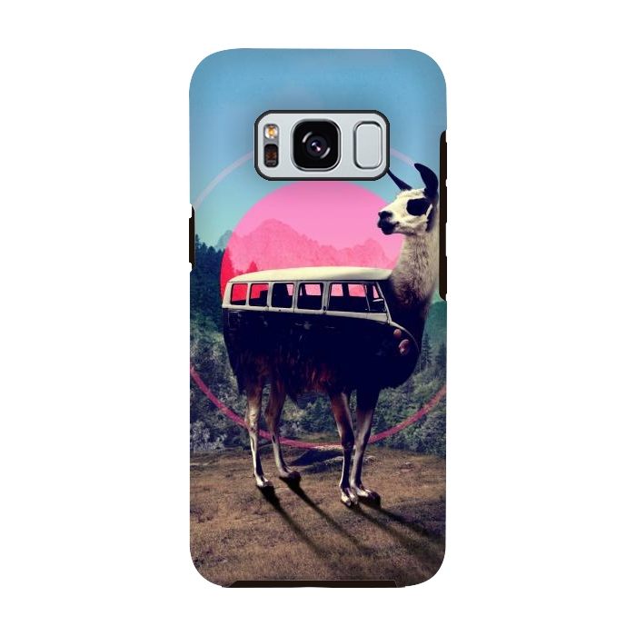 Galaxy S8 StrongFit Llama Van by Ali Gulec