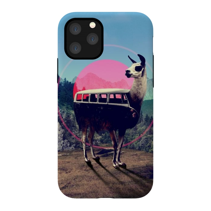 iPhone 11 Pro StrongFit Llama Van by Ali Gulec