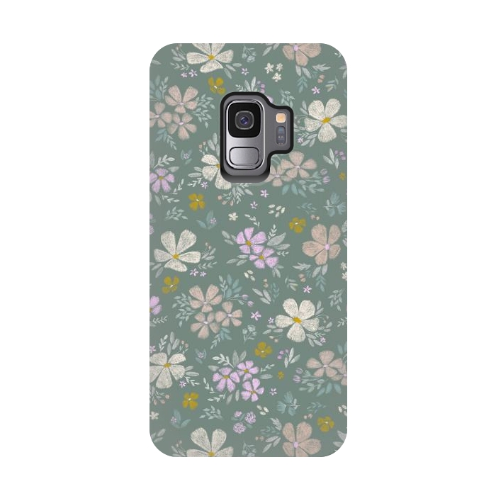 Galaxy S9 StrongFit Spring Bouquet by Tishya Oedit