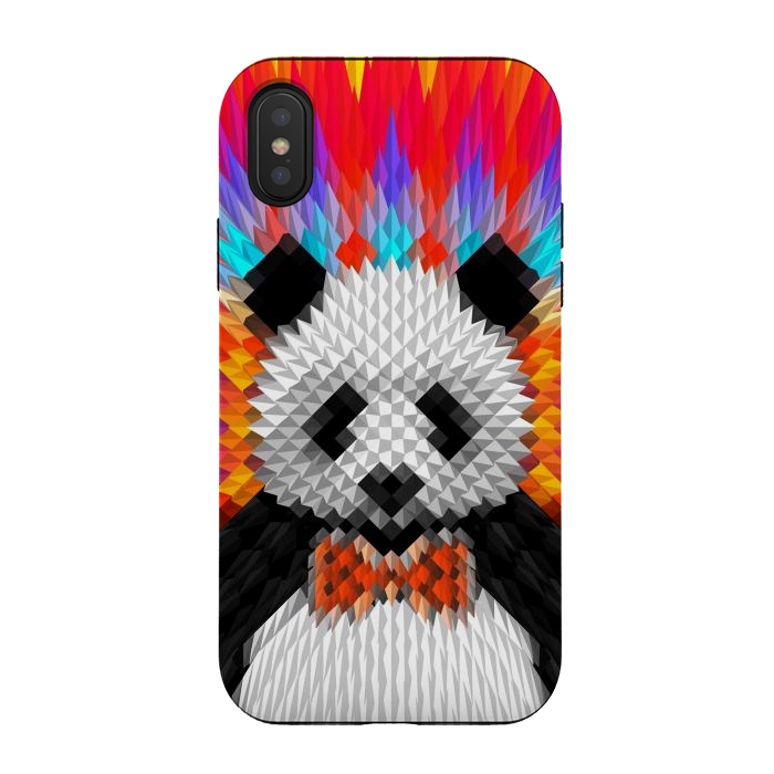 iPhone Xs / X StrongFit Panda by Ali Gulec