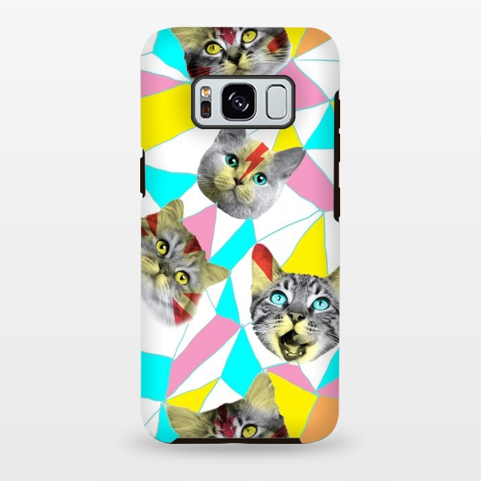 Galaxy S8 plus StrongFit Cats Band by Ali Gulec