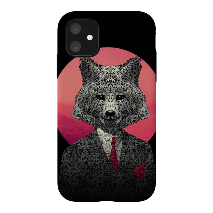 iPhone 11 StrongFit Mr. Fox by Ali Gulec