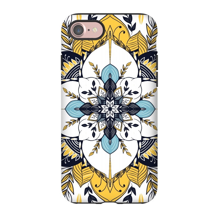iPhone 7 StrongFit Stained Glass Boho by Rose Halsey