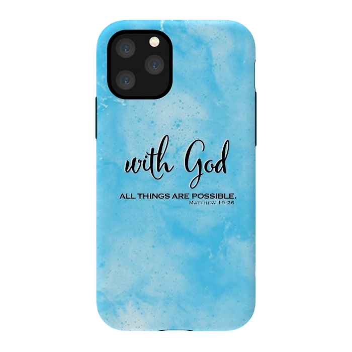iPhone 11 Pro StrongFit With God by Jms