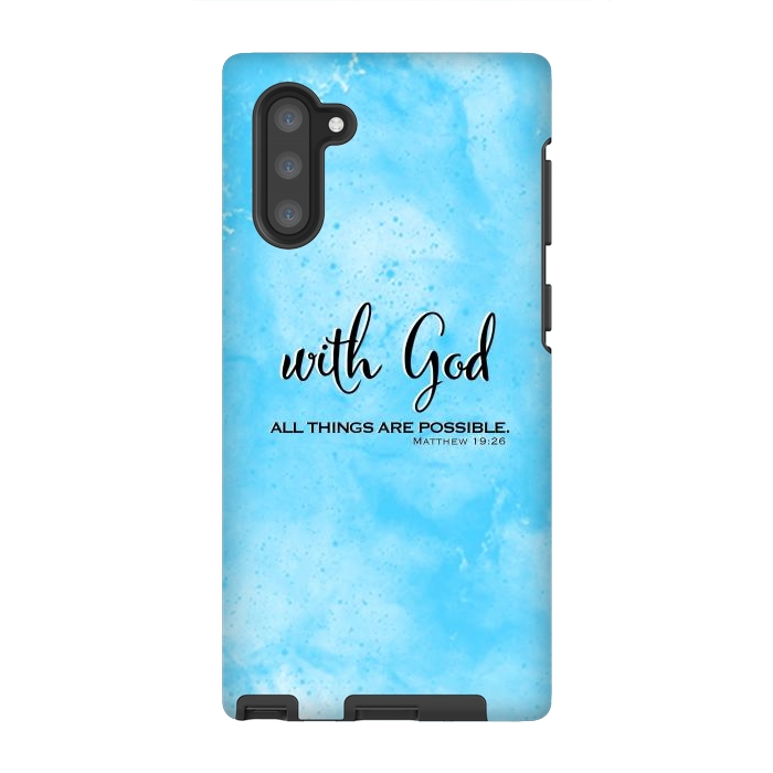 Galaxy Note 10 StrongFit With God by Jms