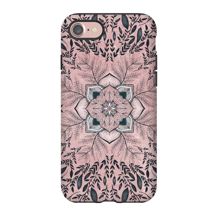 iPhone 7 StrongFit Pink nature by Rose Halsey