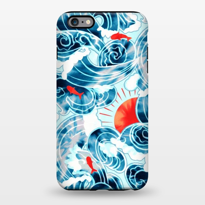 iPhone 6/6s plus StrongFit Ocean Tide Dye  by Tigatiga