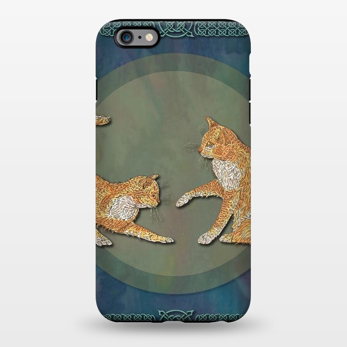 iPhone 6/6s plus StrongFit Ginger Cats by Lotti Brown