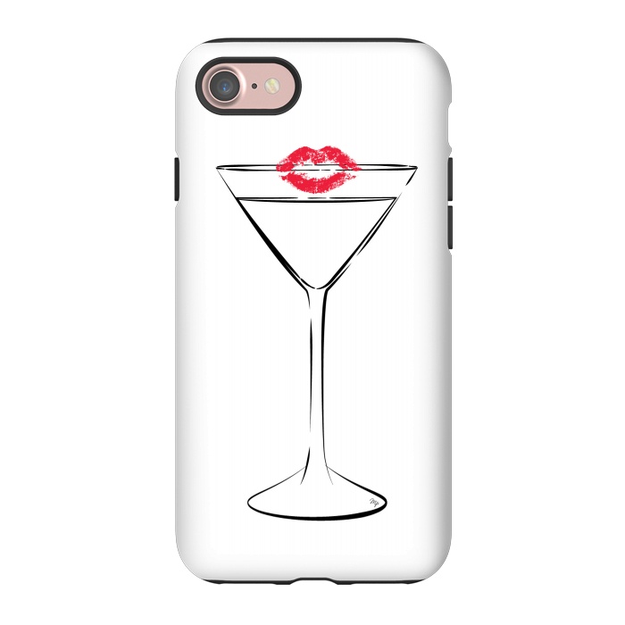 iPhone 7 StrongFit Martini Kiss by Martina