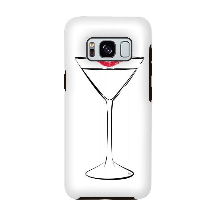 Galaxy S8 StrongFit Martini Kiss by Martina