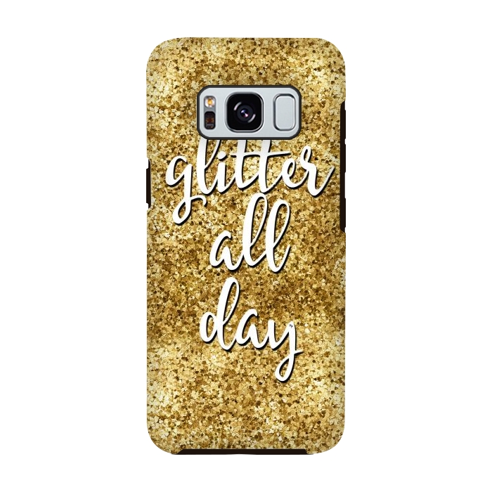 Galaxy S8 StrongFit Glitter all Day by Martina