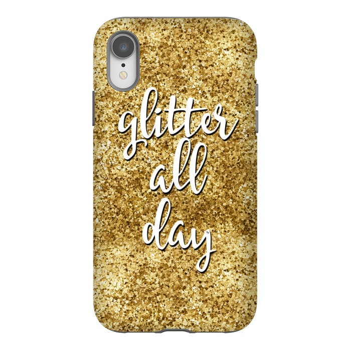 iPhone Xr StrongFit Glitter all Day by Martina