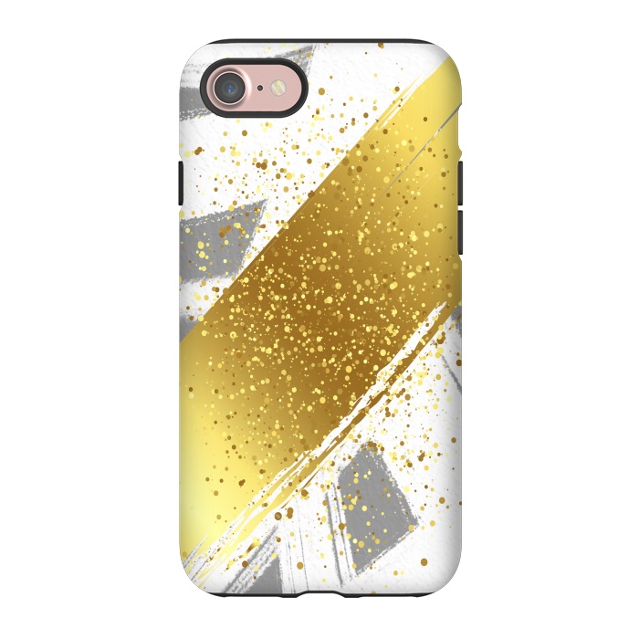 iPhone 7 StrongFit Golden Paint by Martina
