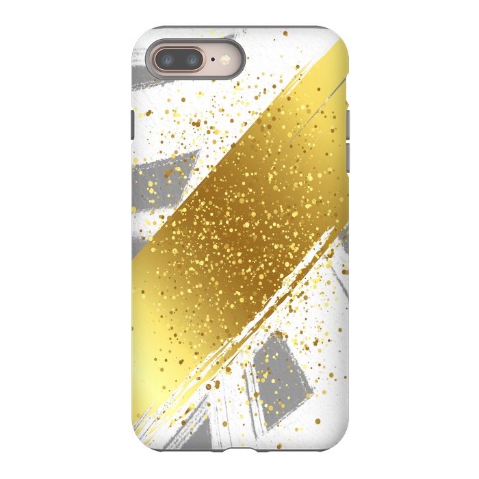 iPhone 7 plus StrongFit Golden Paint by Martina