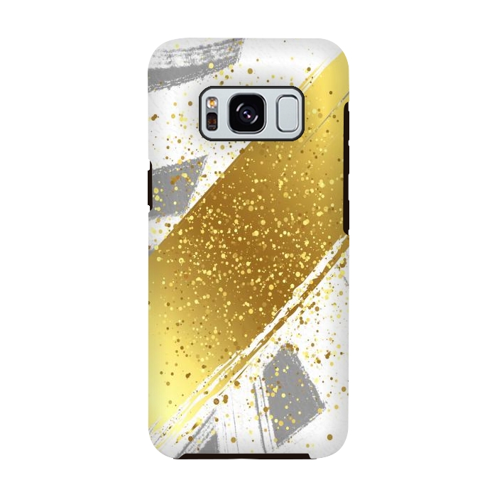 Galaxy S8 StrongFit Golden Paint by Martina