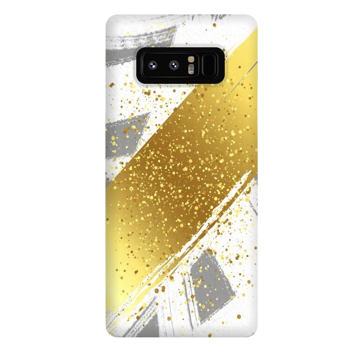 Galaxy Note 8 StrongFit Golden Paint by Martina