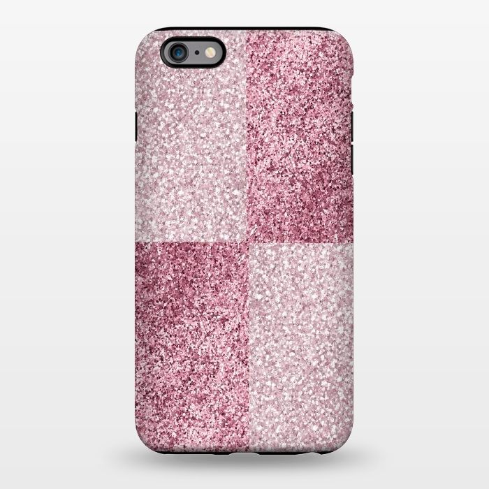 iPhone 6/6s plus StrongFit Pink Glitter by Martina