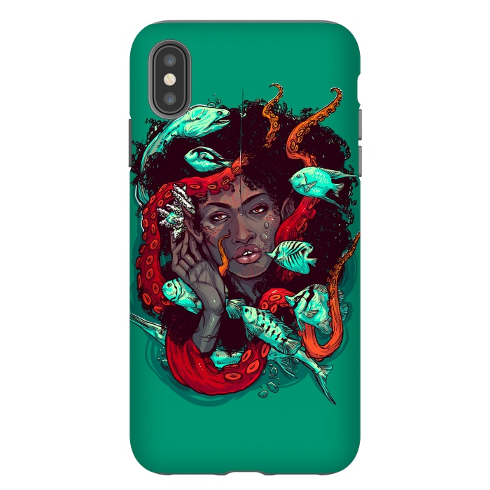 iPhone Xs Max StrongFit Ariel 2 by Draco