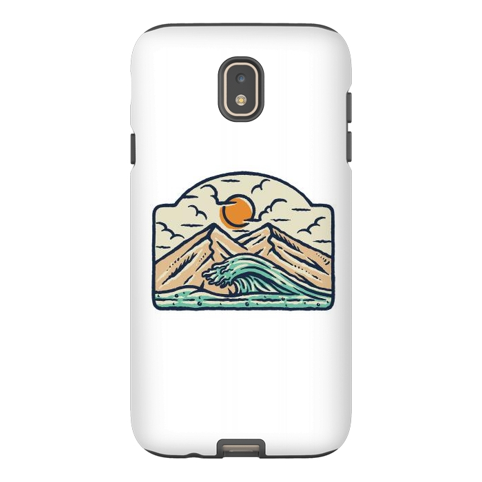 Galaxy J7 StrongFit Mountain and Wave by Afif Quilimo