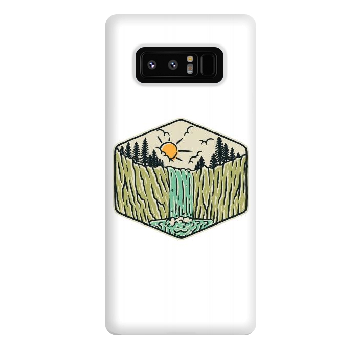 Galaxy Note 8 StrongFit Beauty Waterfall by Afif Quilimo