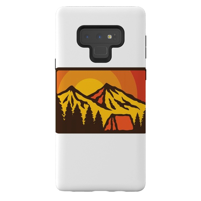 Galaxy Note 9 StrongFit Camping Sunrise by Afif Quilimo