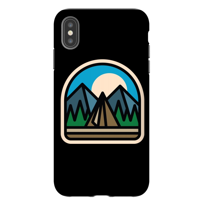 iPhone Xs Max StrongFit Camp Bold 1 by Afif Quilimo