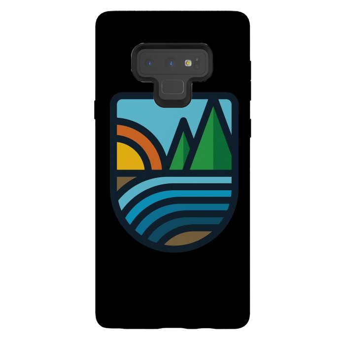 Galaxy Note 9 StrongFit River Bold by Afif Quilimo