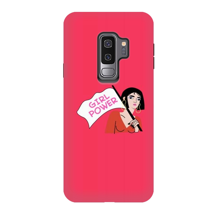 Galaxy S9 plus StrongFit Girl power  by Winston