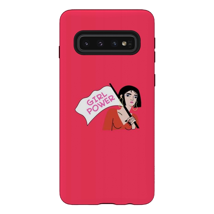 Galaxy S10 StrongFit Girl power  by Winston