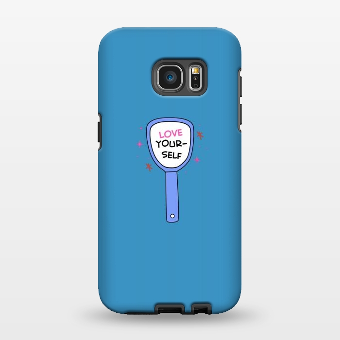 Galaxy S7 EDGE StrongFit Love yourself  by Winston