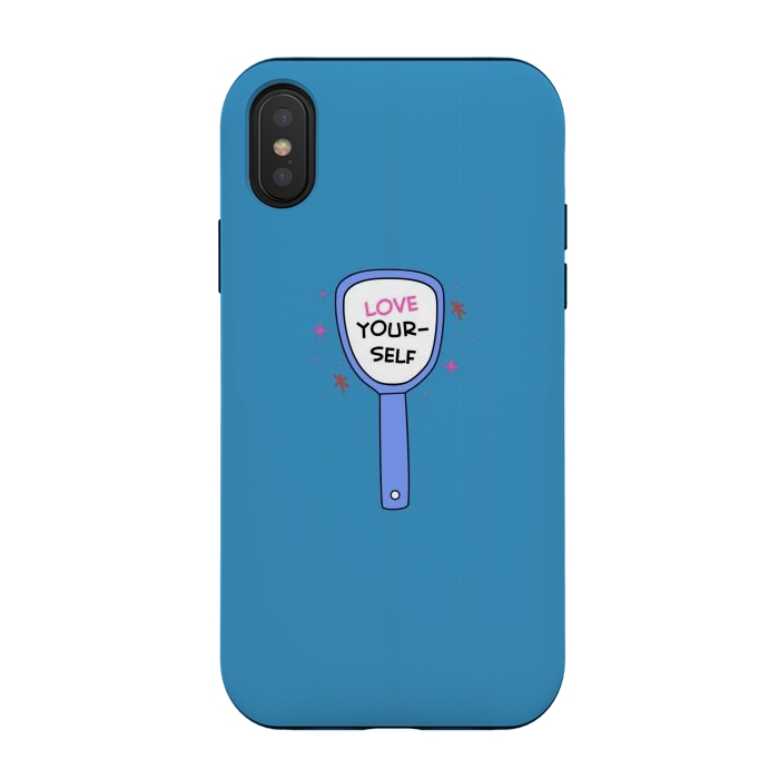 iPhone Xs / X StrongFit Love yourself  by Winston