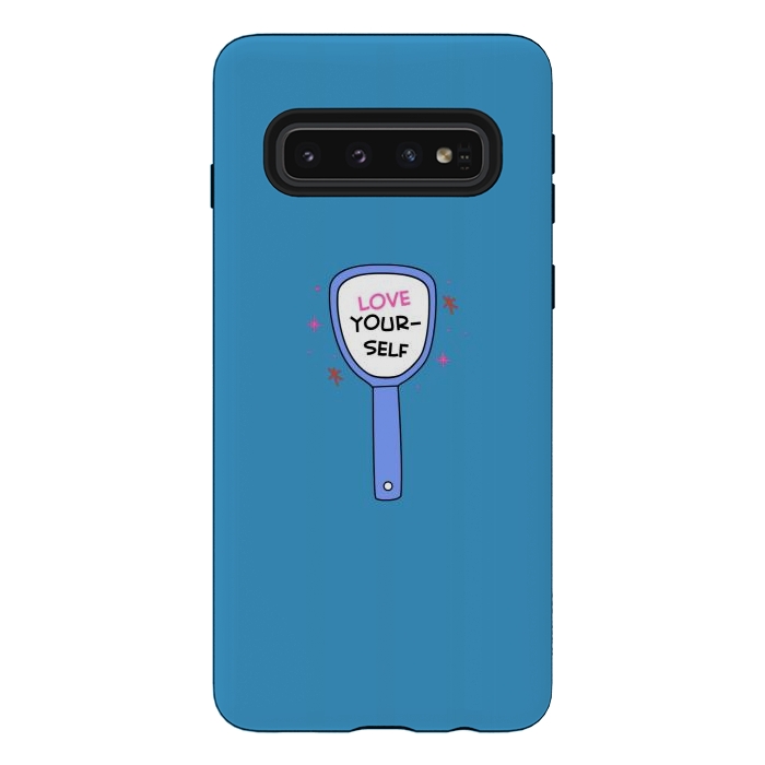 Galaxy S10 StrongFit Love yourself  by Winston