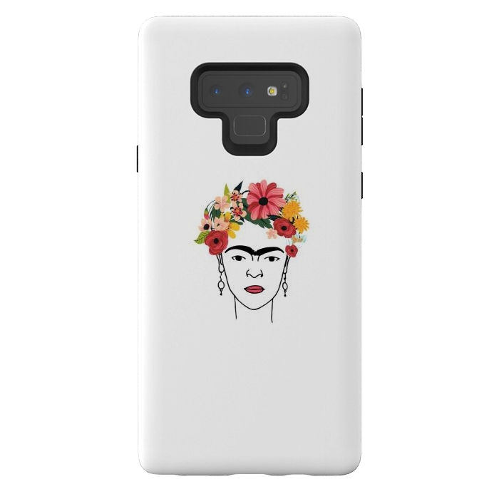 Galaxy Note 9 StrongFit Frida Kahlo  by Winston