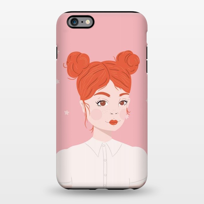 iPhone 6/6s plus StrongFit Fire Girl by Jelena Obradovic