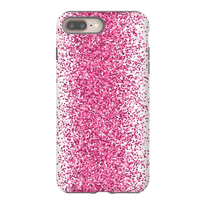 iPhone 7 plus StrongFit Pink Sparkles by Martina
