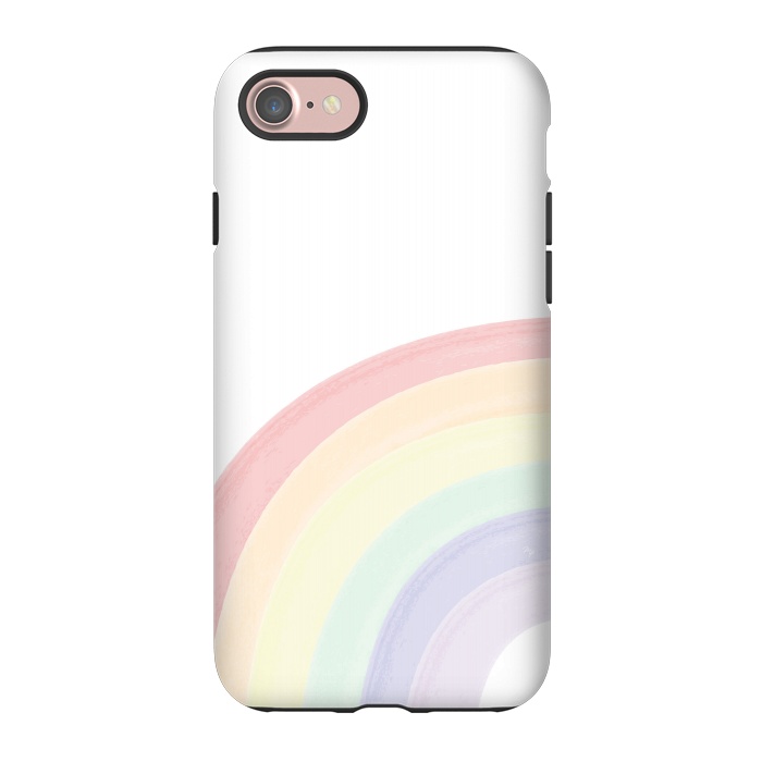 iPhone 7 StrongFit Pastel Rainbow by Martina