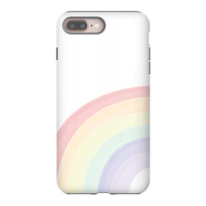 iPhone 7 plus StrongFit Pastel Rainbow by Martina
