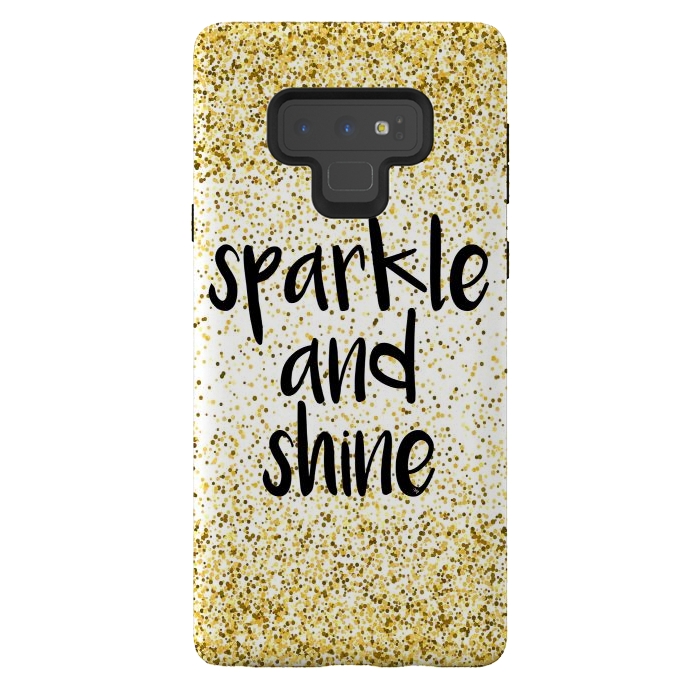 Galaxy Note 9 StrongFit Sparkle and Shine by Martina