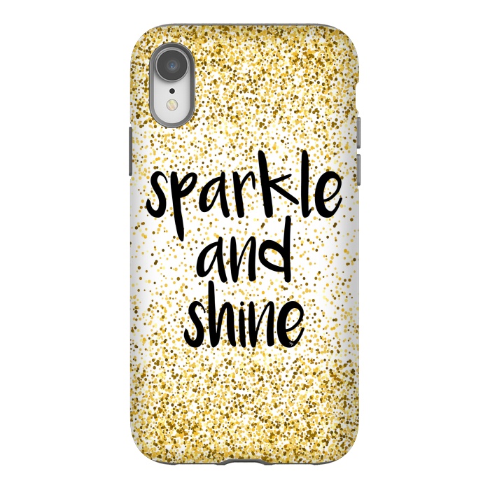 iPhone Xr StrongFit Sparkle and Shine by Martina
