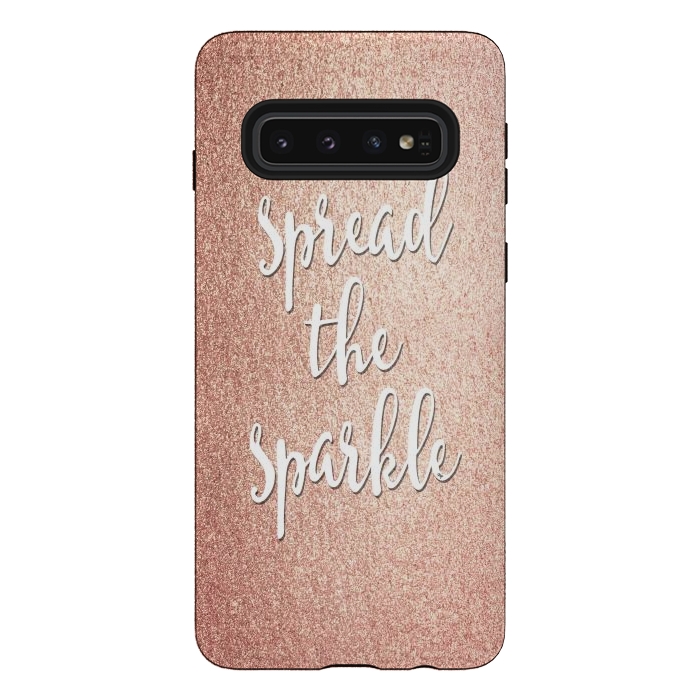 Galaxy S10 StrongFit Spread the sparkle by Martina