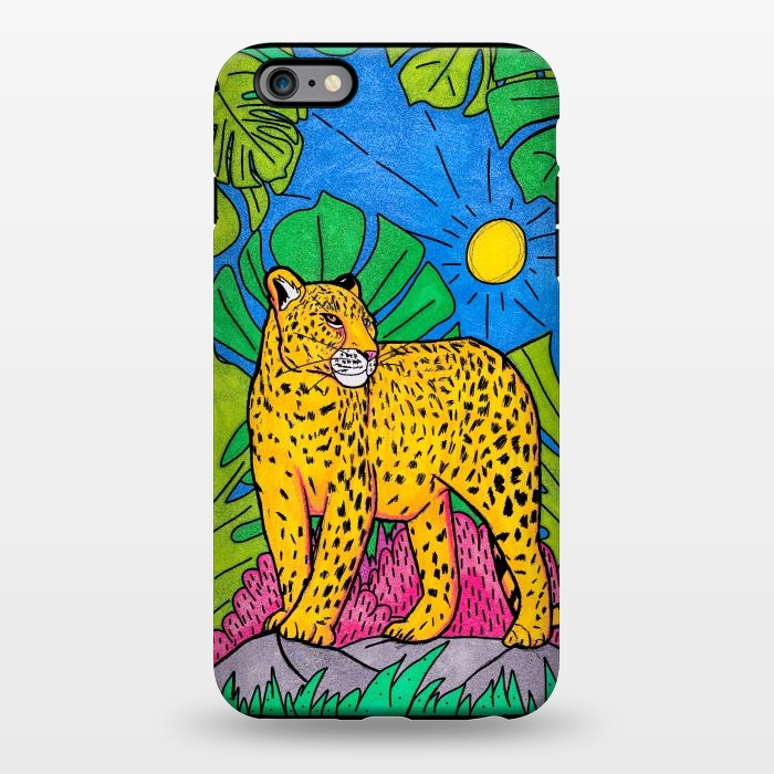 iPhone 6/6s plus StrongFit Jungle leopard by Steve Wade (Swade)